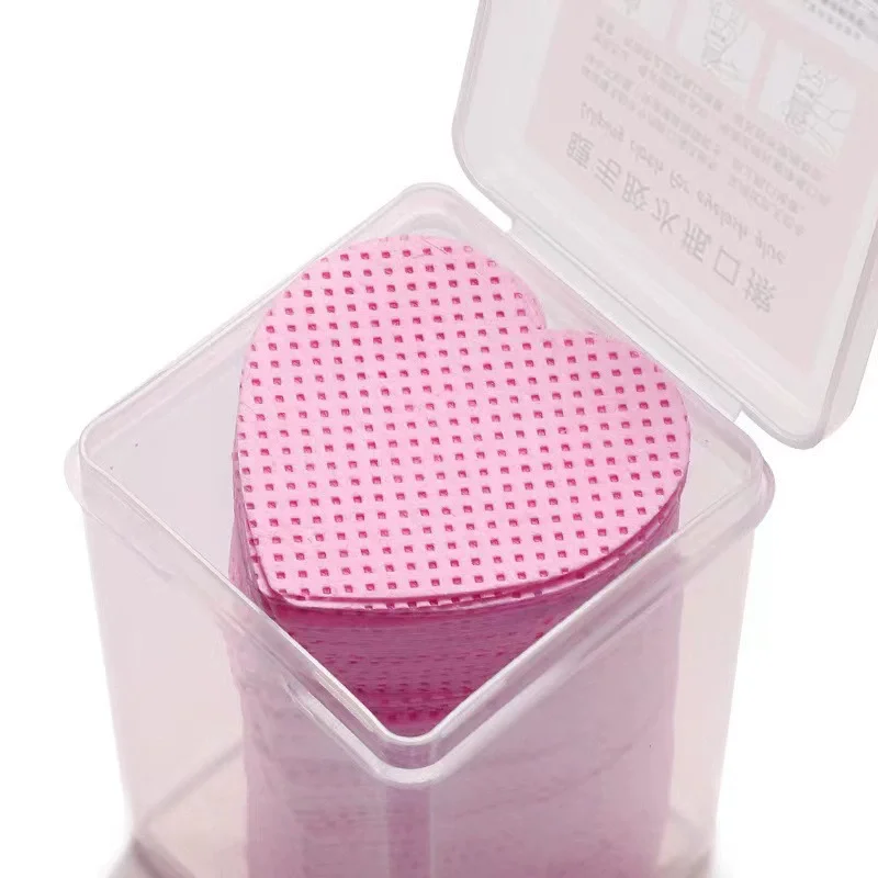 300pcs Lint Free Nail Wipes Nail Polish Remover Pads Absorbent Soft Nail Cleaning Wipes Sheet Removal Manicure Tool