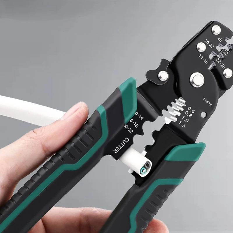 Professional 8 นิ้ว Wire Wire CRIMPING TOOL,เครื่องตัดลวด,Wire Crimper,CABLE เครื่องมือสายไฟ