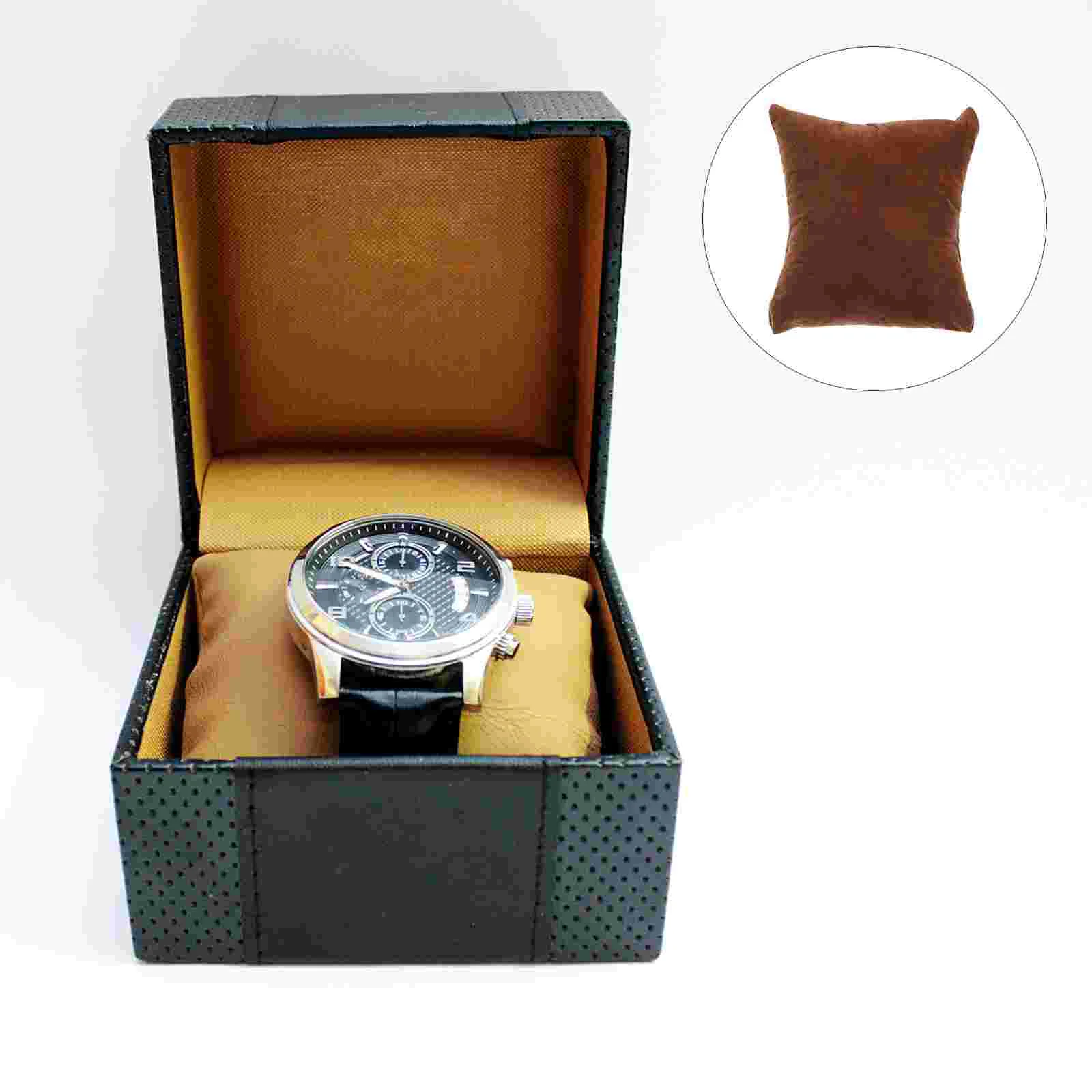 10 Pcs Watch Box Small Pillow Jewelry Displays Exhibitors Earring Holder Store for Selling Boxes Screenshot Painting