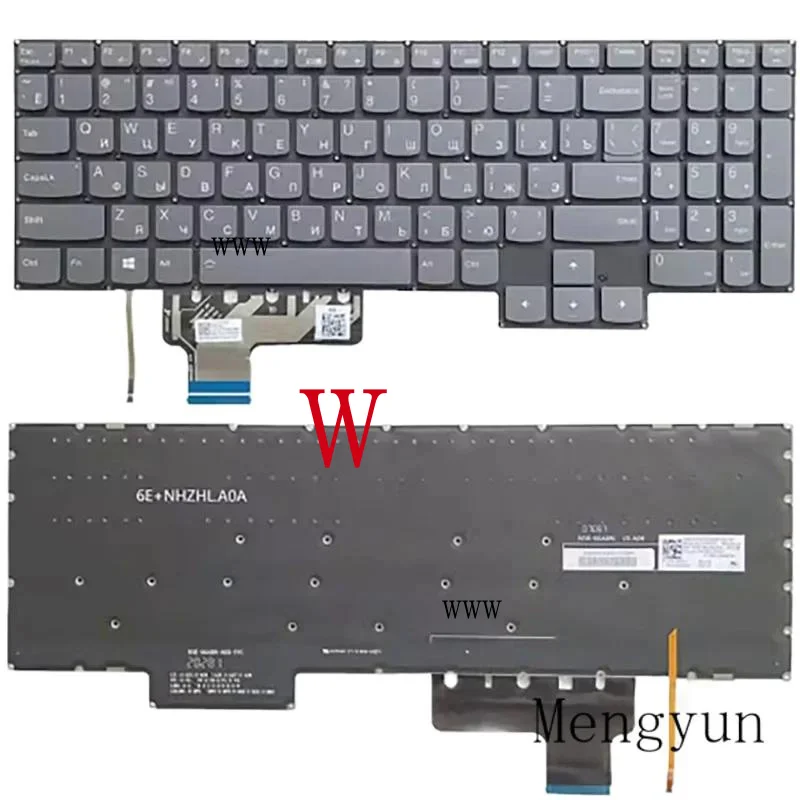 AS. New replacement Keyboard with backlit for Lenovo Legion Y9000X R9000X 2021 S7 15IMH5/15ARH5 RU