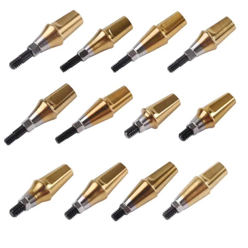 

5pc/pack Restorative Right Angle Titanium Connector Base, Compatible with Osstem Implant Systems.