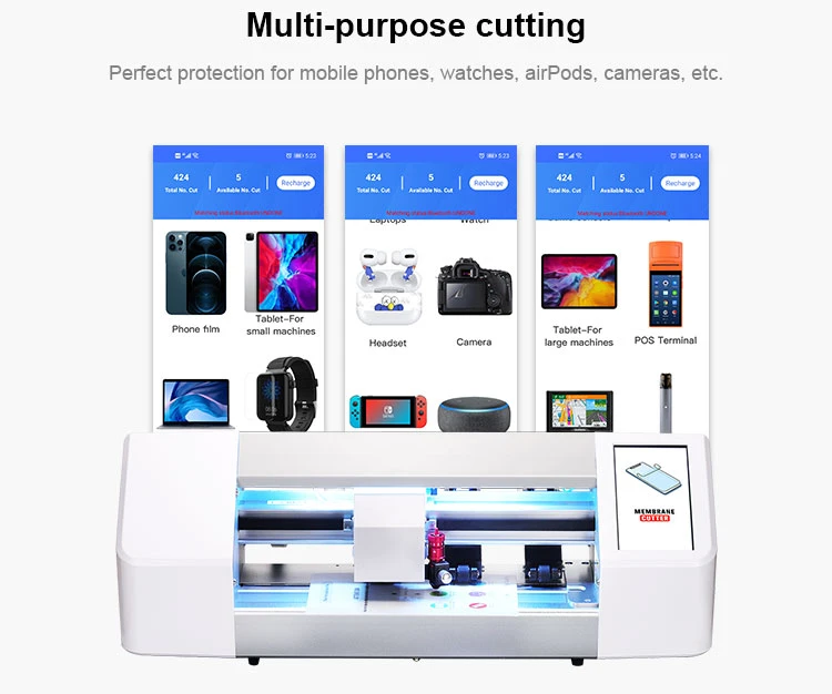 Wholesales Universal Anti-spy Hydrogel Phone Screen Protector Film Privacy Hidrogel Intelligent Film Cutting Machine