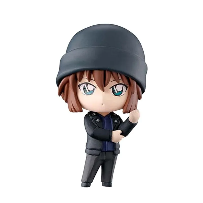 Oryginalna figurka anime Bandai Detective Conan Gashapon Akai Shuuichi Dress Up Squad Figurka akcji Zabawki dla chłopców Dziewcząt Dzieci Prezent