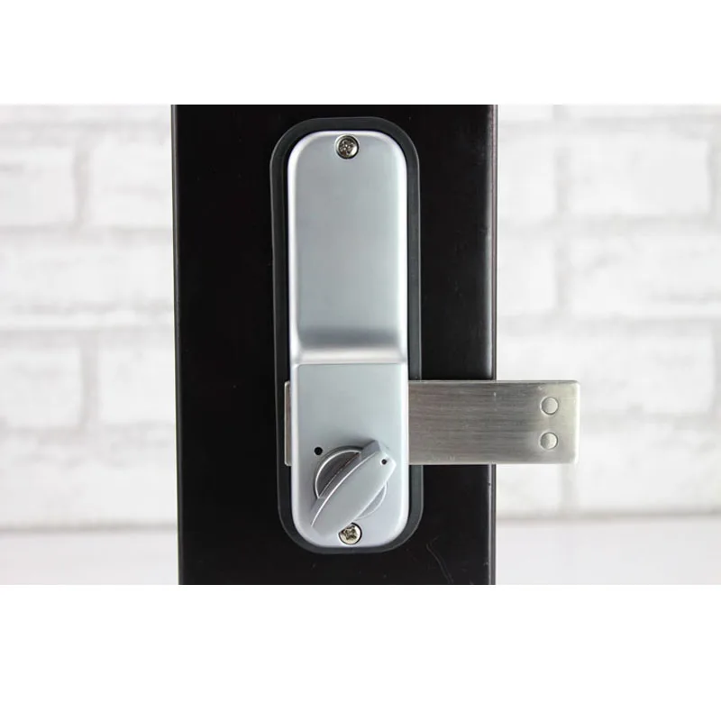 LACHCO Mechanical Code Lock Machinery Keypad Password Door Lock Latch Zinc Alloy Glass Door L18005