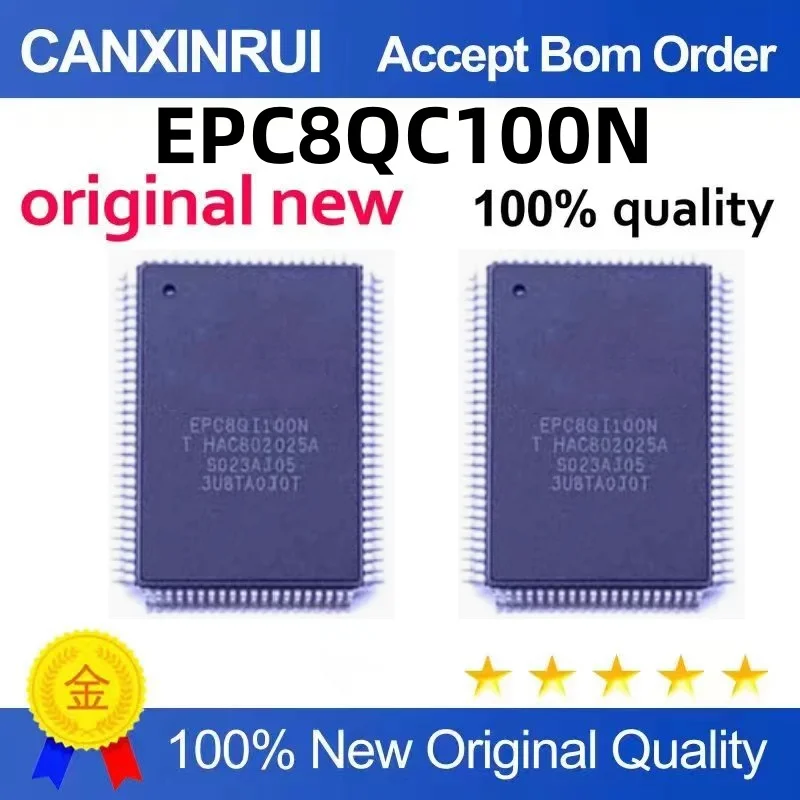 

Новый оригинальный EPC8QC100N QI EPC40 EPC16 посылка PQFP100 память конфигурации IC