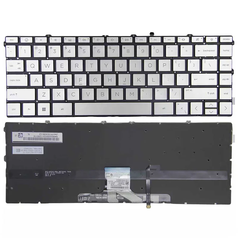 US Backlight Backlit Keyboard New Replacement For HP Envy X360 14-ES 14-ES0033DX 14-ES0013DX 14T-ES000 14-ES0000CA 14-ES0010CA