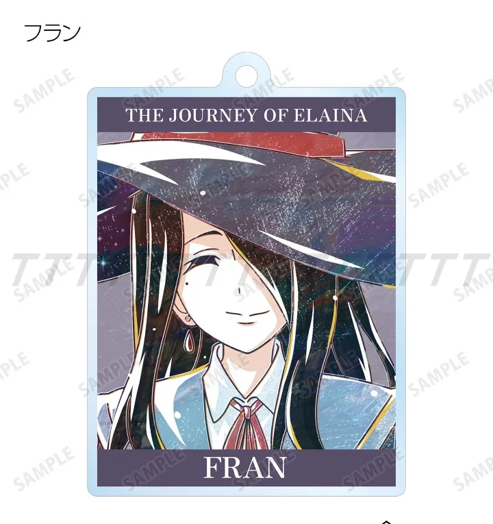 Jogo Fran Saya Sheila Amnesia Elaina Chaveiro Boneca Anime Acrílico Chaveiro Pingente para Presente