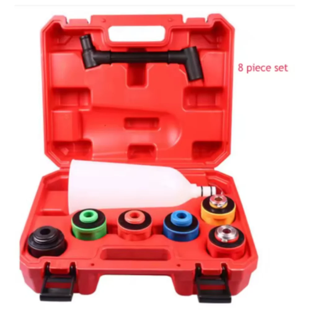 

NEW 8/10 Pcs/Set Car Engine Oil Filter Funnel Adaptor Change Oil Filter Automotive Engine Kit Automotive