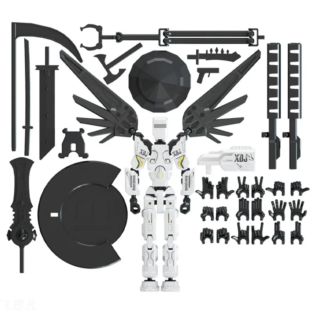 New Mecha Titan 13 Action Figures T13 Figure Multi-Jointed Movable Lucky 13 Action Figure Nova 13 Action Figure Dummy