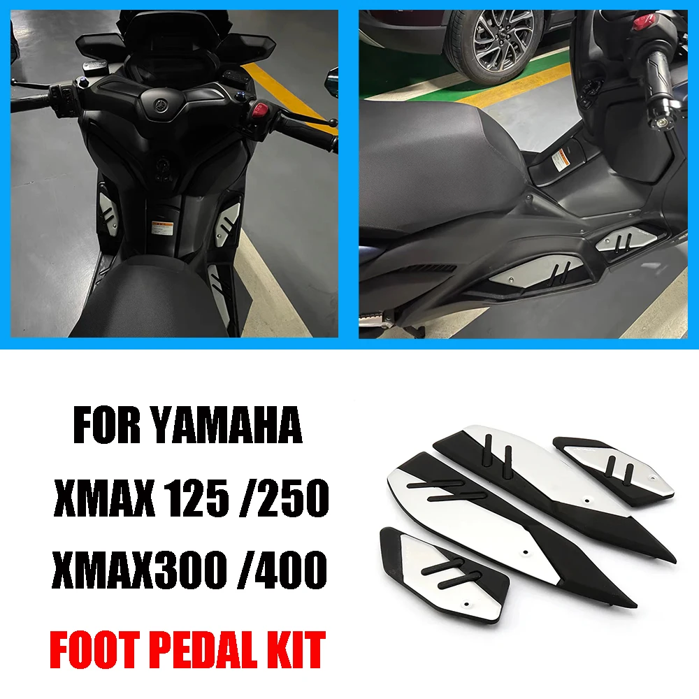 

Foot Pegs Motorcycle Skidproof Pedal Footrest Footpads XMAX 2023 For Yamaha XMAX 125 250 300 400 XMAX125 XMAX250 XMAX300 XMAX400