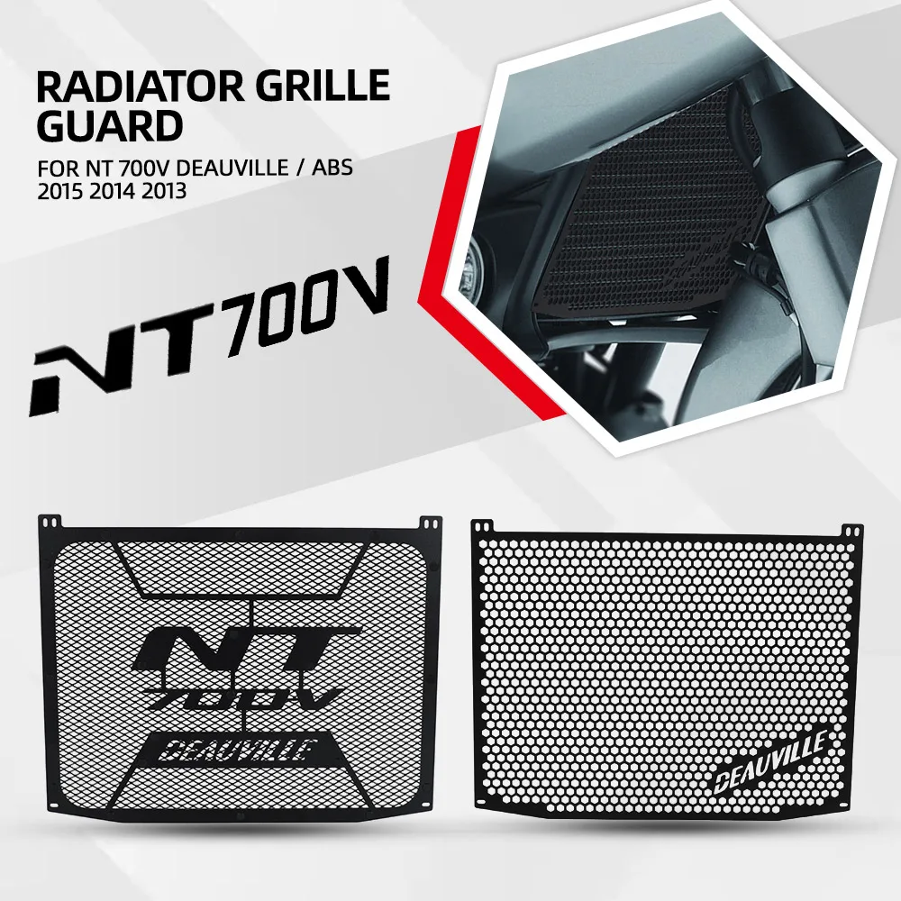 FOR Honda NT 700V Deauville / ABS 2015 2014 2013 Motorcycle Radiator Guard Grill Cover Cooler Protection NT700V 2006-2016 2015