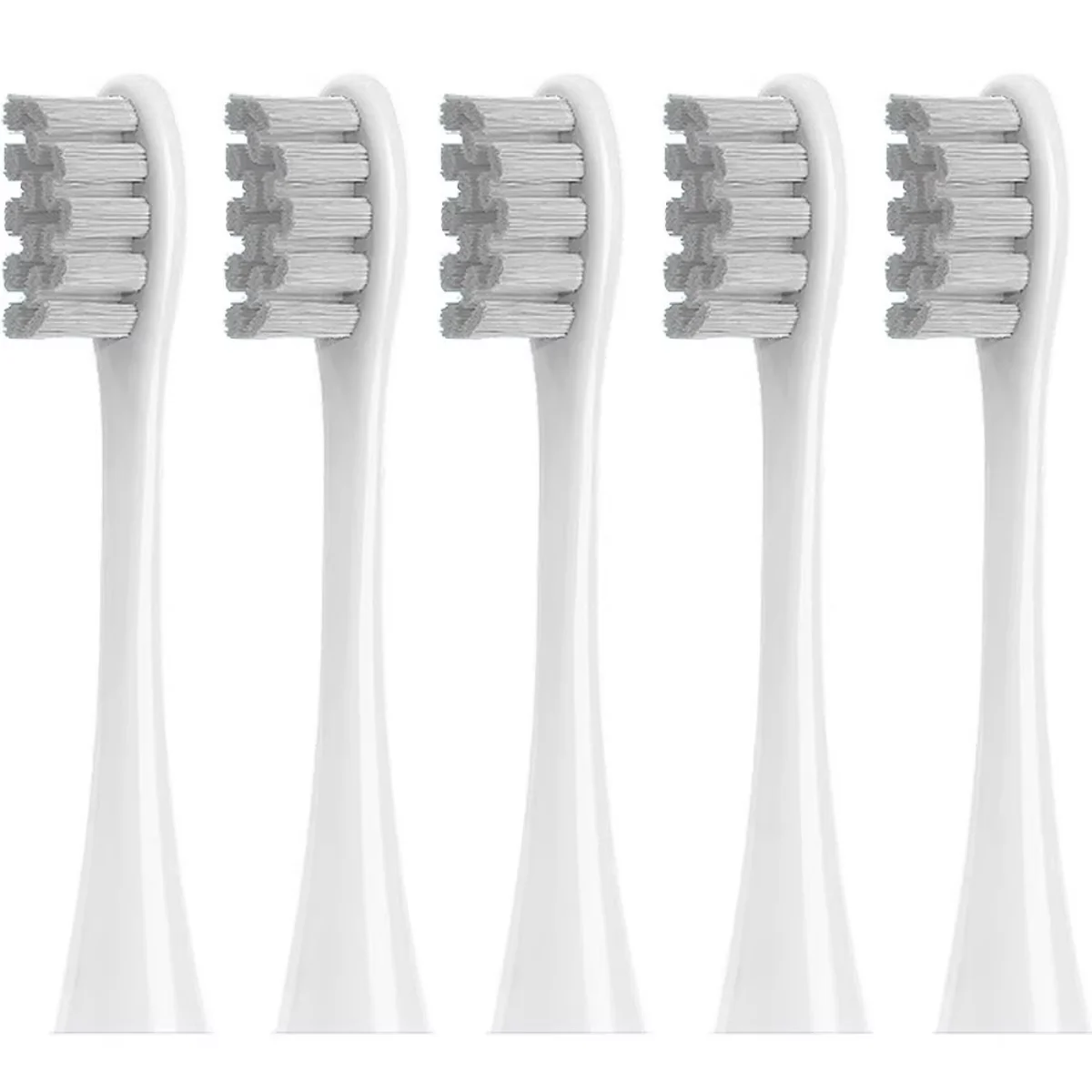 5pcs Electric Toothbrush Replacement Heads for Oclean All Models X Pro Elite, X, X Pro, Flow, F1, Air 2. With Hygienic Caps