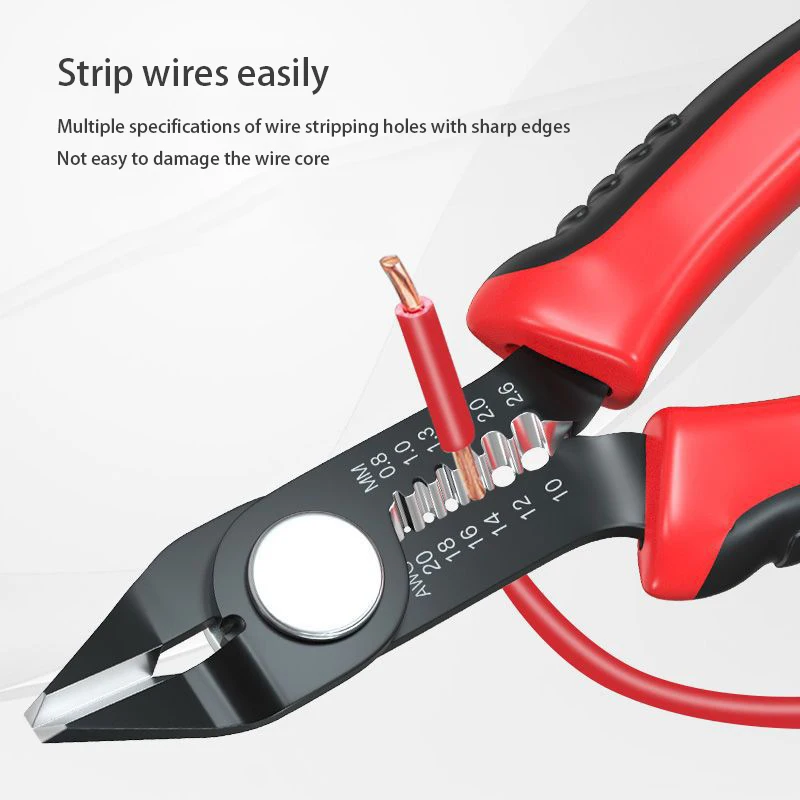 Automatic Stripping Cutter Cable Wire Crimping Electrician Repair Props Multifunctional Wire Stripper Pliers Tools