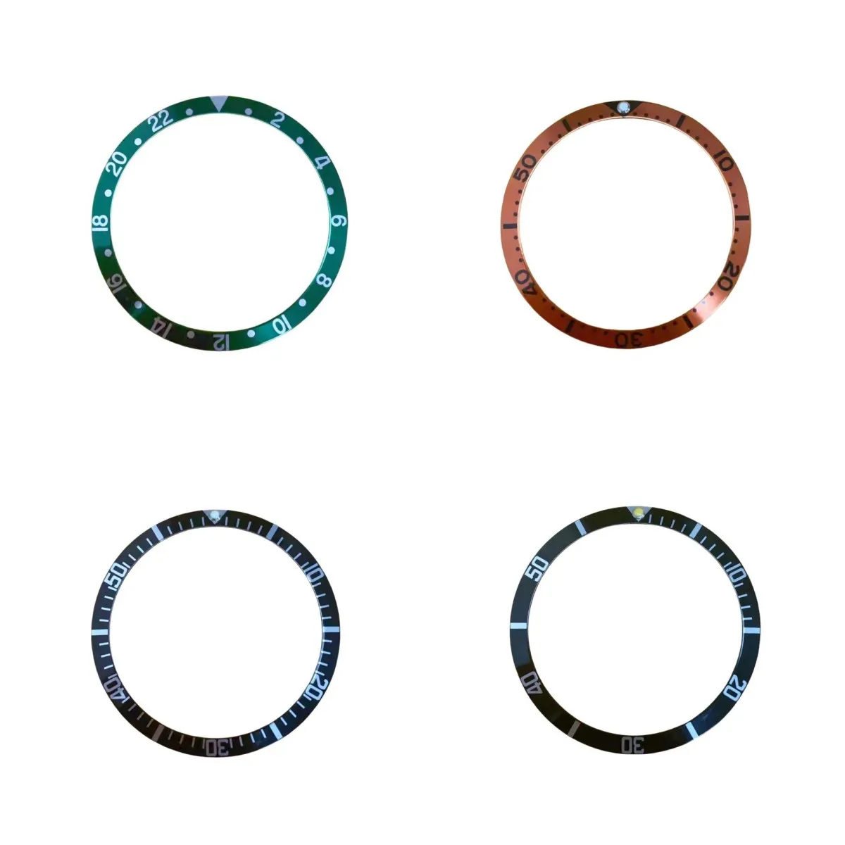 

Watch Accessories 36.5mm Vintage RLX Digital Watch Bezel Ring Aluminum Inner Dia 30.7mm for RLX SUB GMT