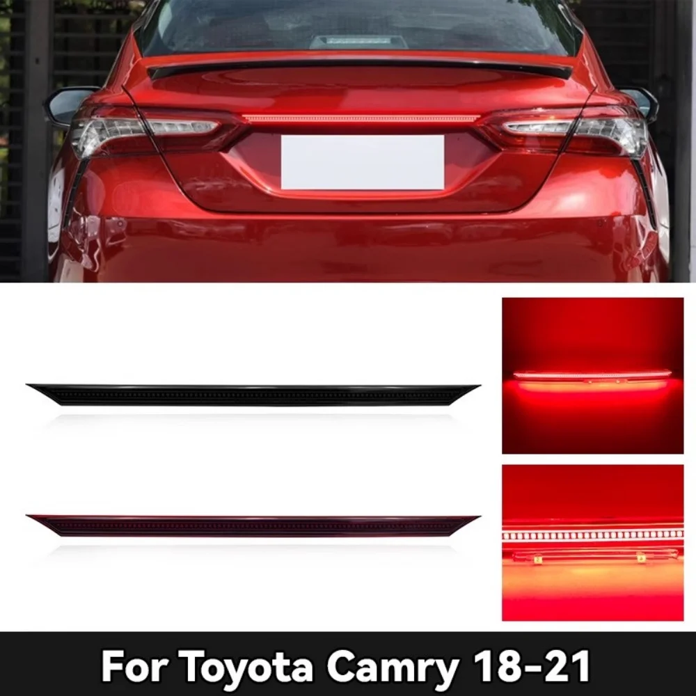 For Toyota Camry 8th 2018-2023 Through lamp Rear Center Car Light Rear Truk Lide Lamp