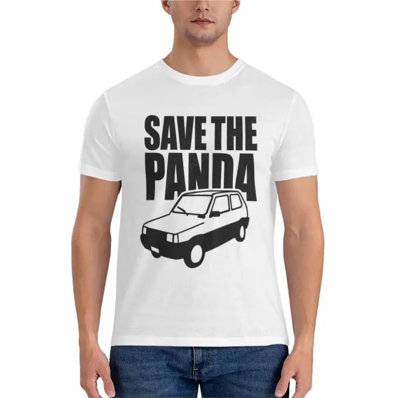 

Футболка мужская оверсайз с надписью «Save the Panda Essential», тренировочная рубашка, черный цвет, на лето