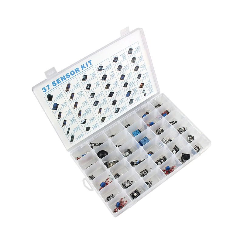 For arduino 45 in 1 Sensors Modules Starter Kit better than 37in1 sensor kit 37 in 1 Sensor Kit UNO R3 MEGA2560