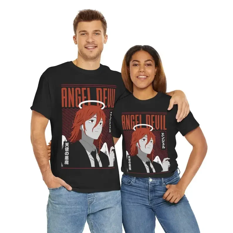 Chainsaw Man Angel Devil Shirt, Makima Shirt, Pochita, Kobeni Higashiyama