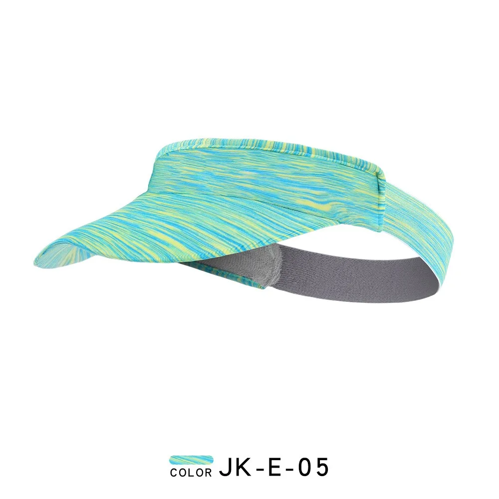 

Outdoor Summer Sports Visor Cap Elastic Colorful Peaked Cap Breathable Sweat Absorption Sunshade Cap Cycling Running