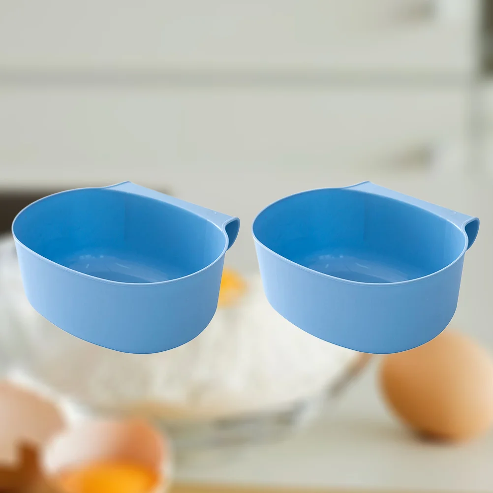 

2 pcs Hanging Trash Bin For Cabinet Door Space Saving Kitchen Garbage Can No Touch Lid Storage Organizer Rubbish Container