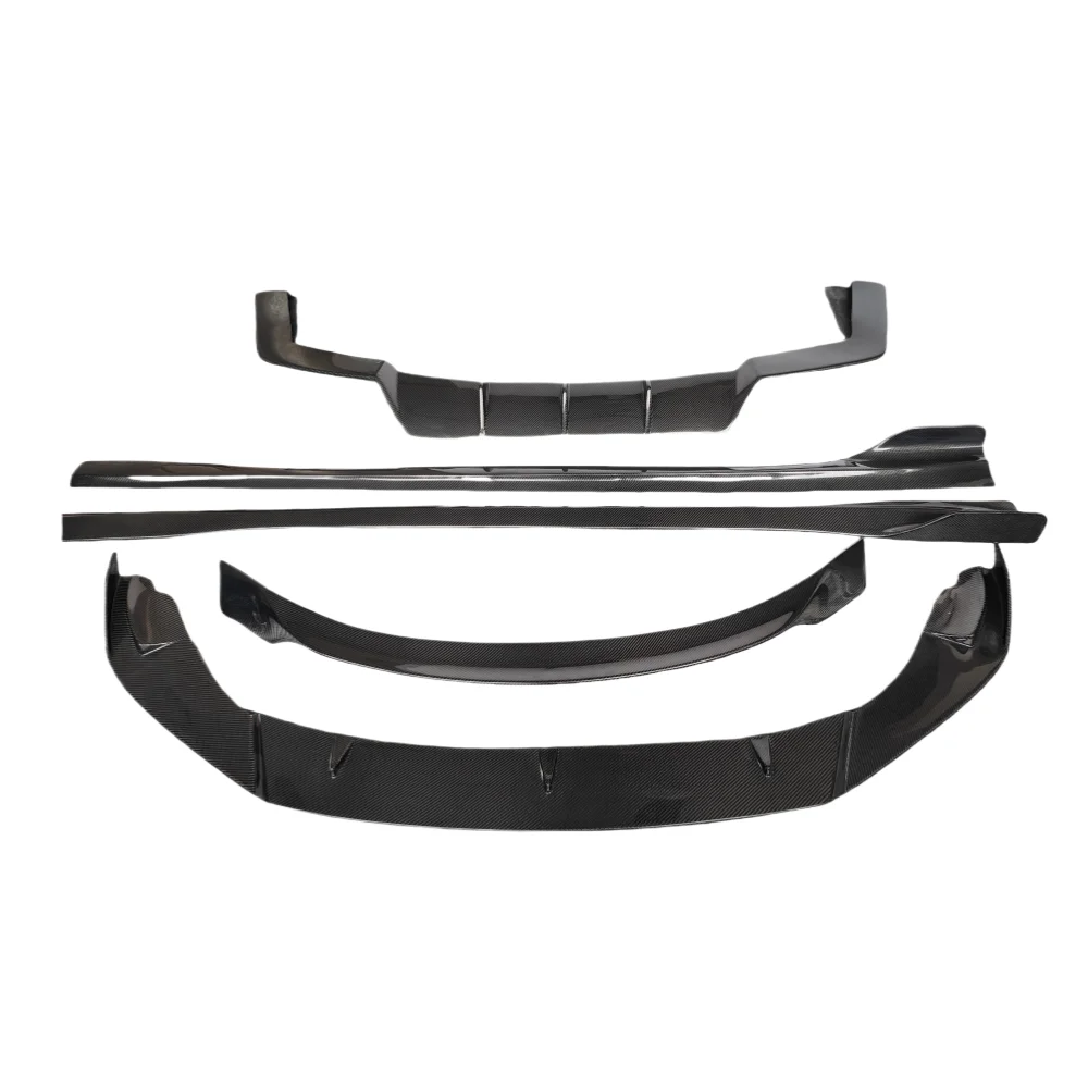 

2014-2018 для Maserati Ghibli Body Kit из углеродного волокна, передняя губа, задний спойлер, боковые юбки, детали для стайлинга на заказ