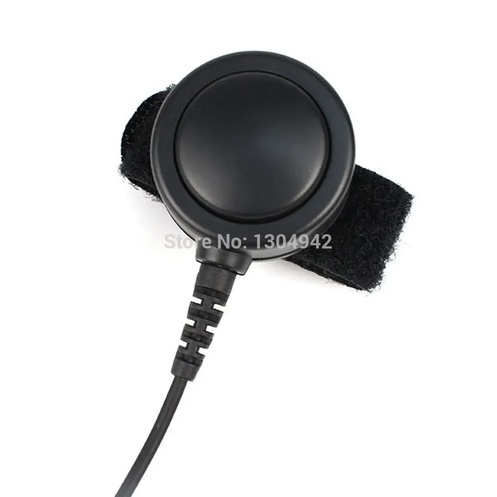 Professional ทหารตํารวจ FBI ไมโครโฟน Covert Acoustic Tube หูฟังชุดหูฟัง 2pin สําหรับ KENWOOD วิทยุ baofeng BF UV-5R