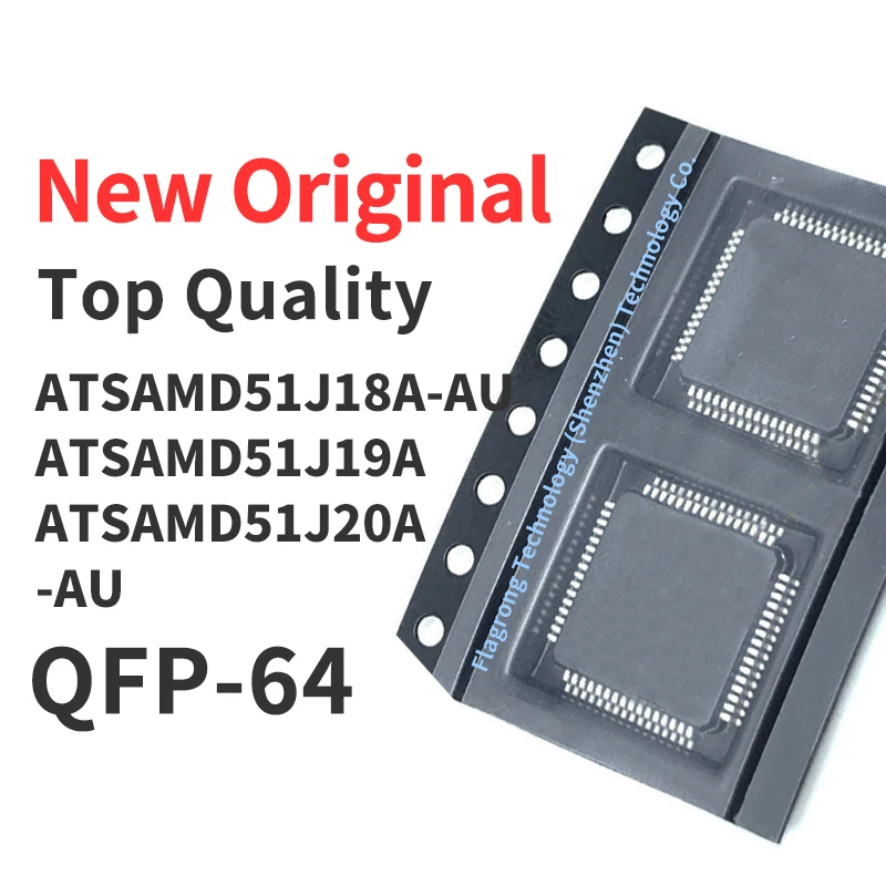 

(1 Pcs) ATSAMD51J18A-AU ATSAMD51J19A-AU ATSAMD51J20A-AU QFP-64 Chip IC New Original