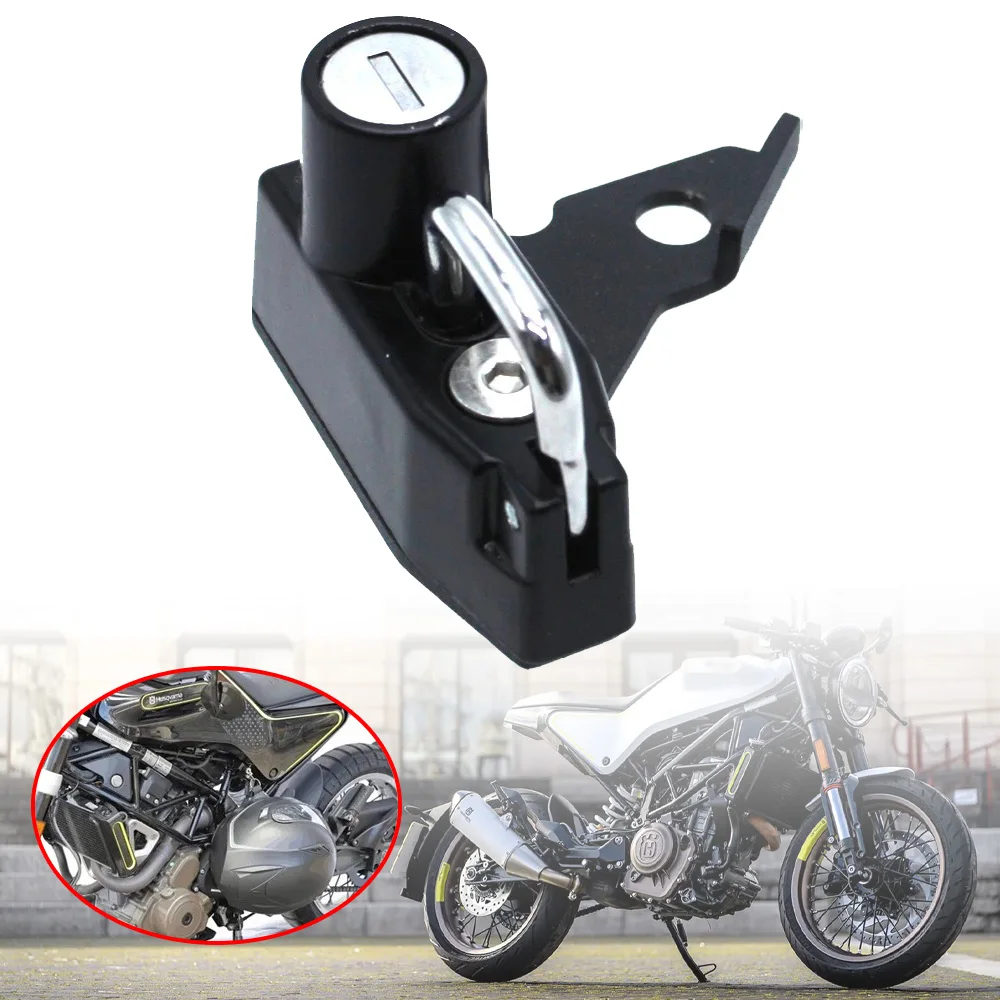 

Аксессуары для мотоциклов, противоугонный замок с крючком, рама, замок для шлема для SVARTPILEN 401 SVARTPILEN 401 125 200 250 VITPILEN401