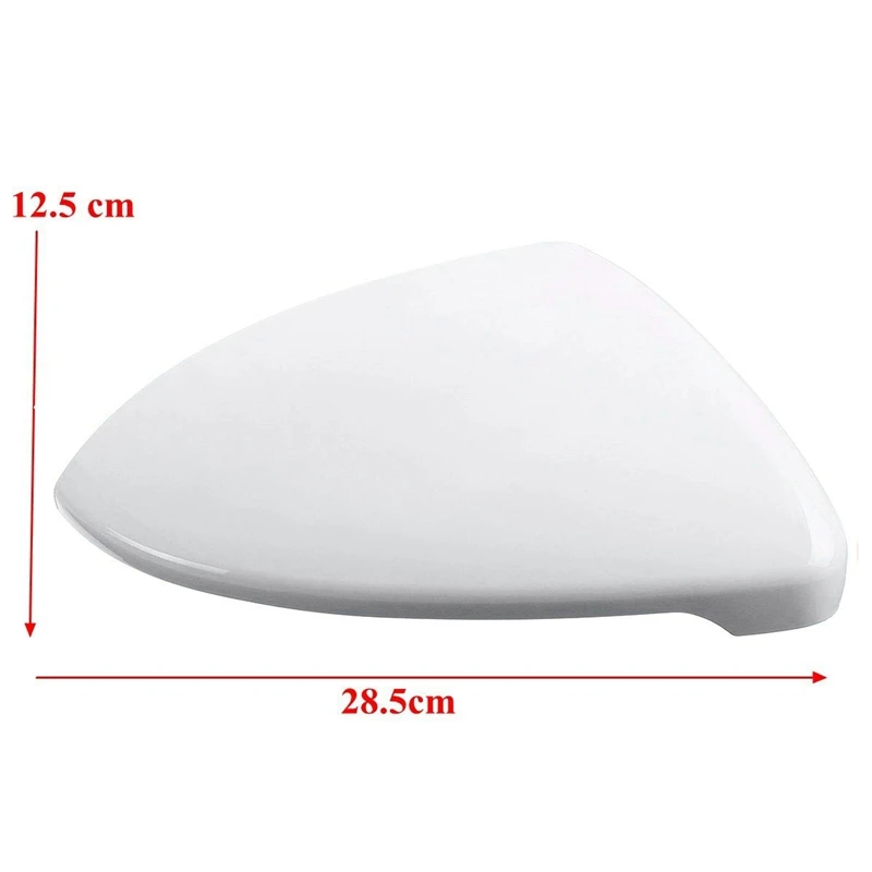 For Golf MK7 Golf 7 GTI TSI 2014 2015 2016 17 2018 Front Right White Rearview Side Wing Mirror Cap Cover 5G0857538E