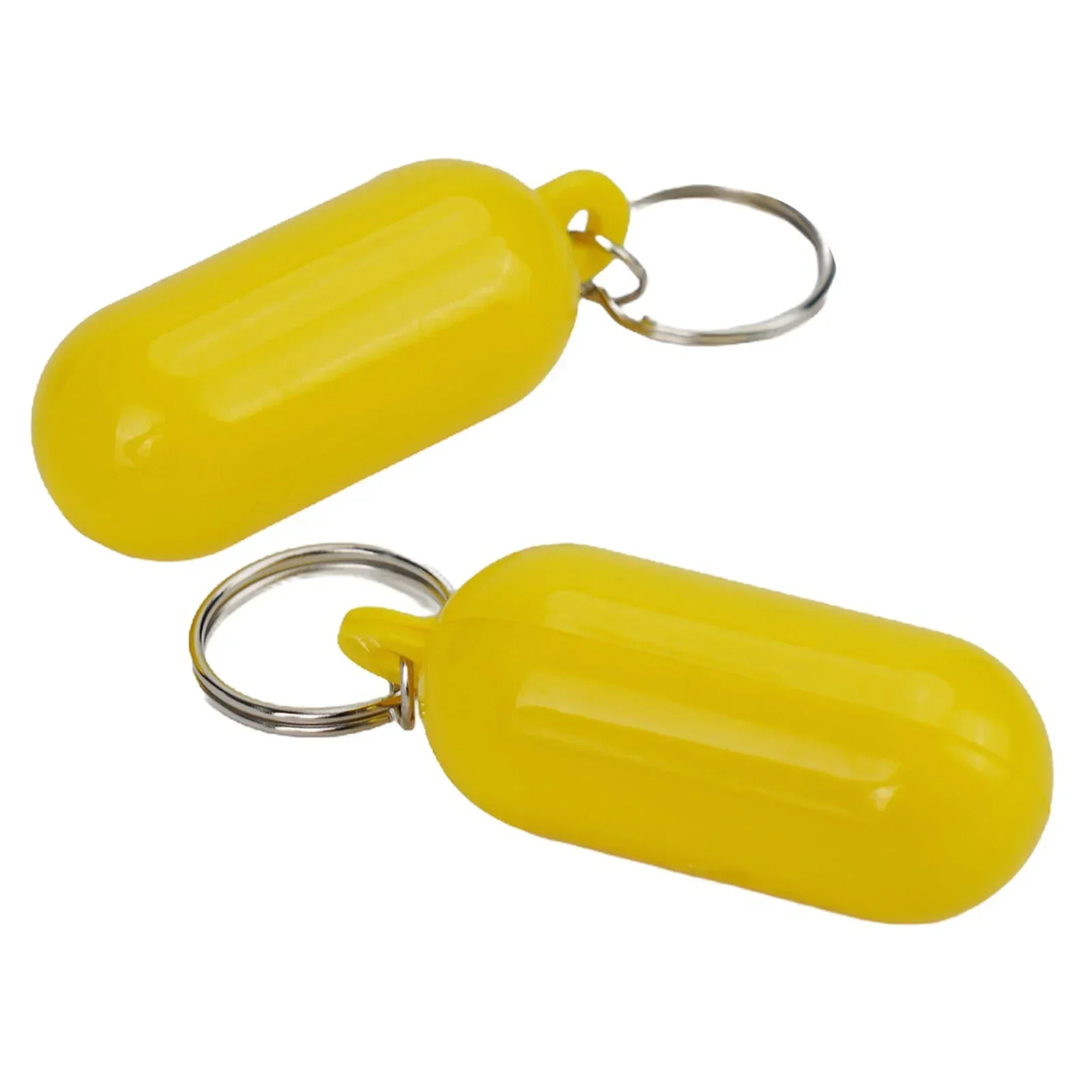 2 Pcs Car Floating Keyring Fender Buoyant Key Ring Marine Sailing Boat Float Keychain Replacements Car Accessories