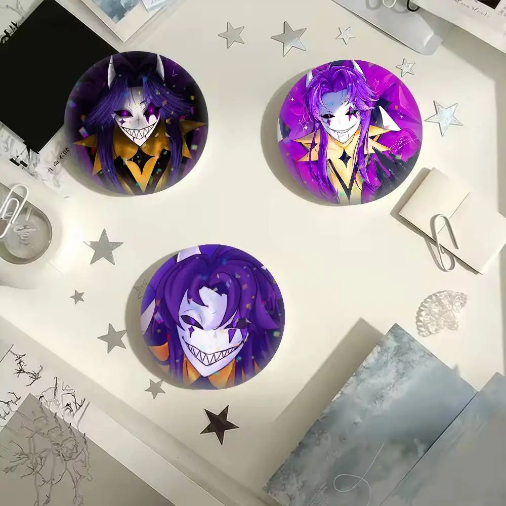 The F-Freak Circus Jester  25mm 32mm 44mm 58mm 75mm Brooches Badges Pins for Accessories Gift