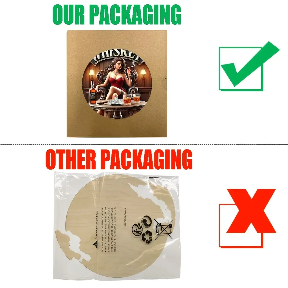 علامة ويسكي متينة من الألومنيوم المعدني العتيق - مثالية لتزيين غرفة المنزل وغرفة المعيشة والمطعم والمقهى والمكتب والنوادي والبار