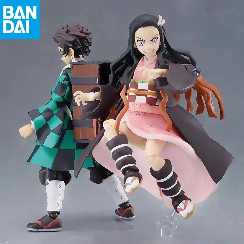 Figura de anime demon slayer bjd estatueta de ação figma rengoku kyoujurou 533/508/522 kamado tanjirou kamado nezuko estátua presente brinquedos