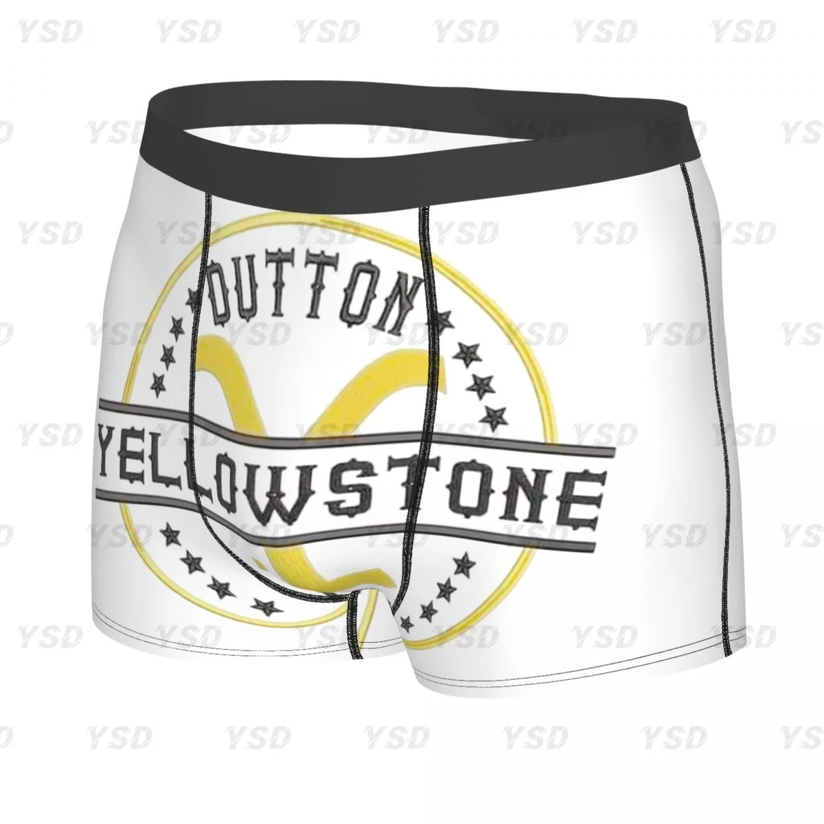 Cowboy Et De Yellowstone Dutton Ranch Man'scosy Boxer Briefs,3D printing Underwear, Highly Breathable Top Quality Gift Idea