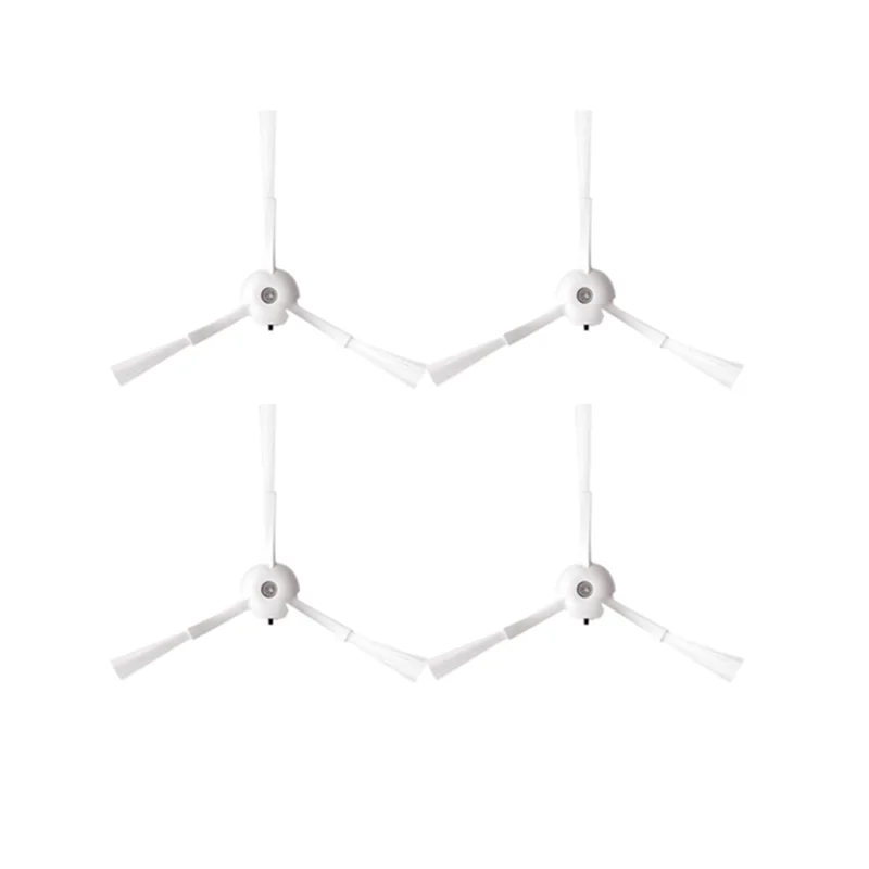 Homeshopping 4 قطعة استبدال أجزاء ل Roborock P10 / Roborock Q Revo جهاز آلي لتنظيف الأتربة استبدال أجزاء فرشاة جانبية