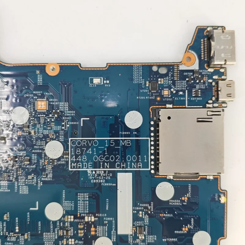 Notebook Mainboard 18741-1 For HP Pavilion X360 15-DQ 15T-DQ Laptop Motherboard with Cpu Processors i5 i7 Repair Pc Parts