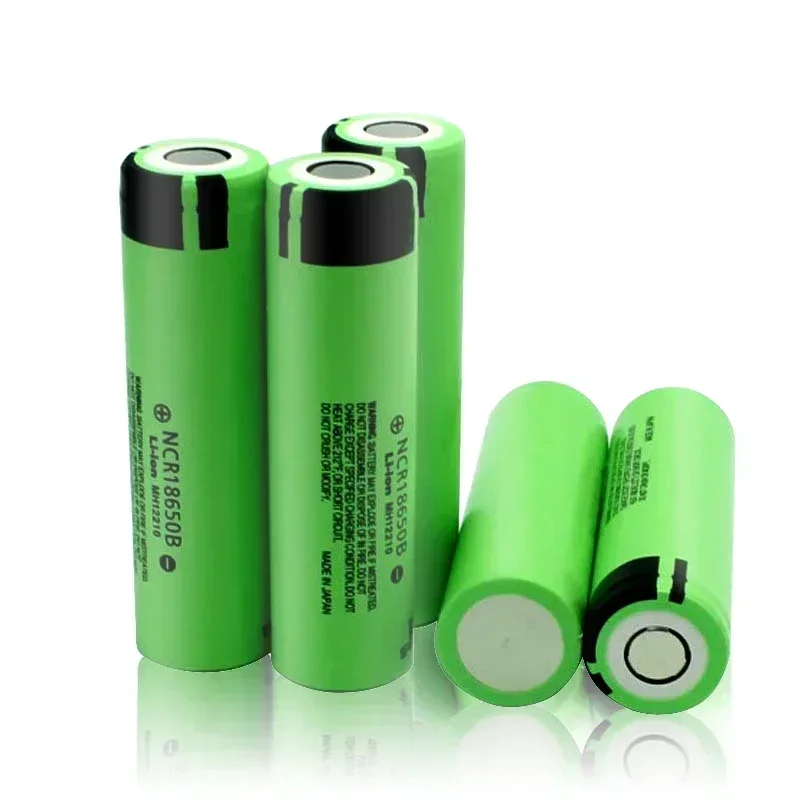 PURFIELD 18650 batería original NCR18650B 3,7 V 3400 mah batería de litio recargable para batería de linterna