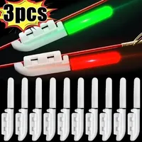 3/5pcs Starlight Fishing Led Float(No Battery ) Luminous Float Rod Light Stick Red/Green Blasting Flash Bite Alarm Floats