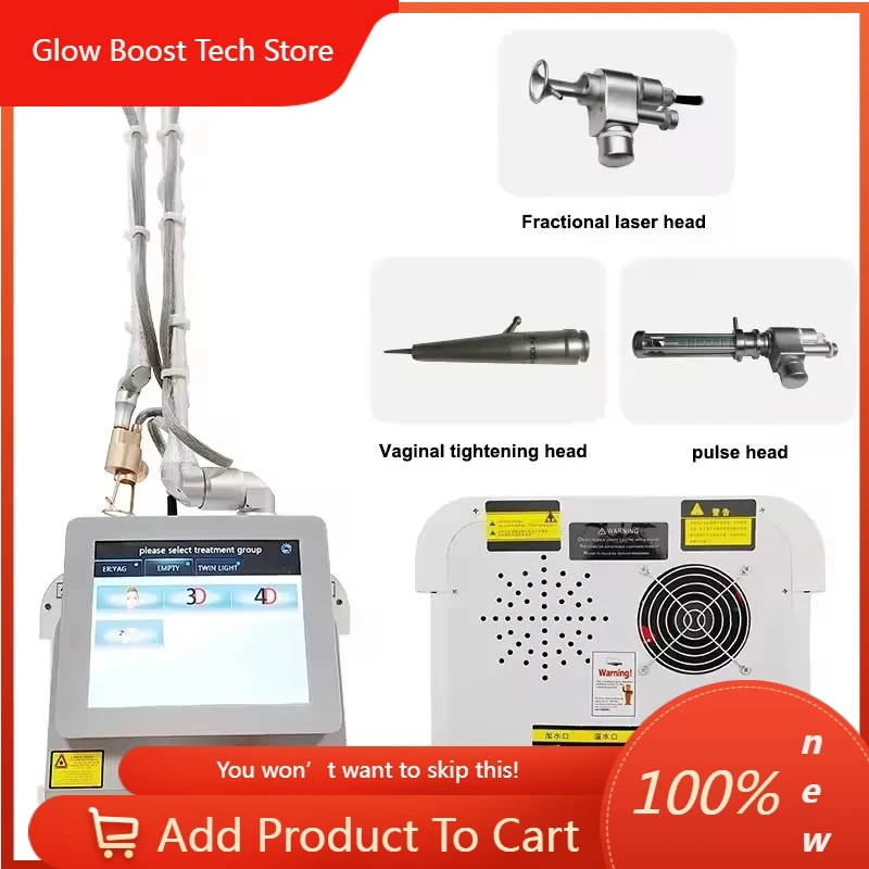 

GBCO2 Laser Skin Rejuvenation Device Fractional Carbon Peeling Laser Machine Fractional Laser Machine Skin Tightening Acne Remov