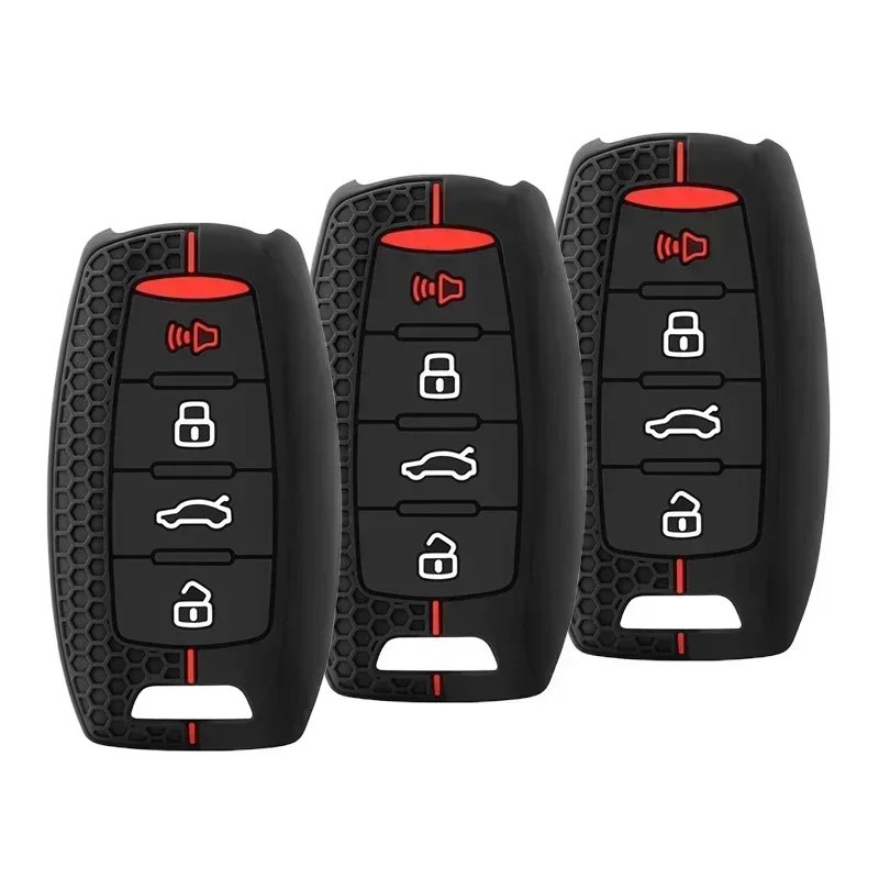 

Silicone Remote Key Cover For Haval H6 H7 H9 H4 Hover H2S F5 F7 F7X F7H Dargo Jolion Car Key Case Keychain Holder