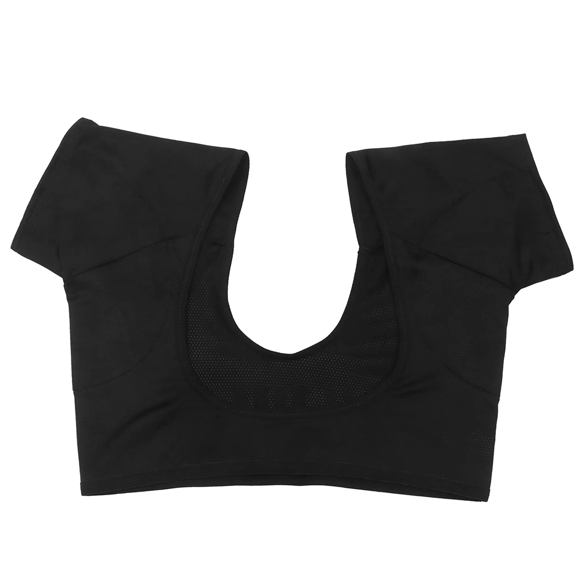 T-shirt Shape Sweat Pads Girl Breathable Underarm Sweat Vest Pads Washable Women Underarm Sweat Absorbent Deodorant Short Sleeve