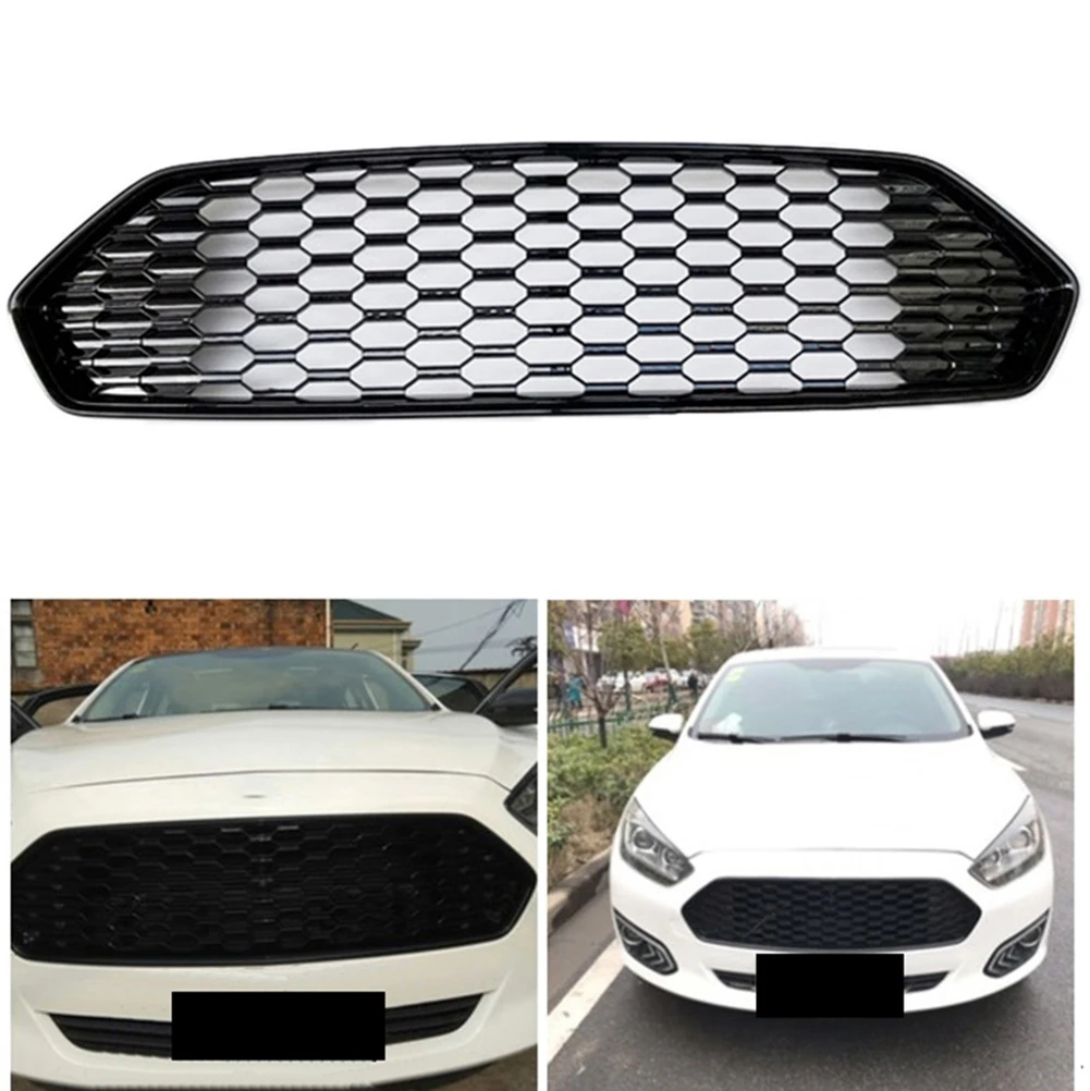 

Car Front Bumper Grill Upper Net Grille Fit For Ford Escort 2015 2016 2017