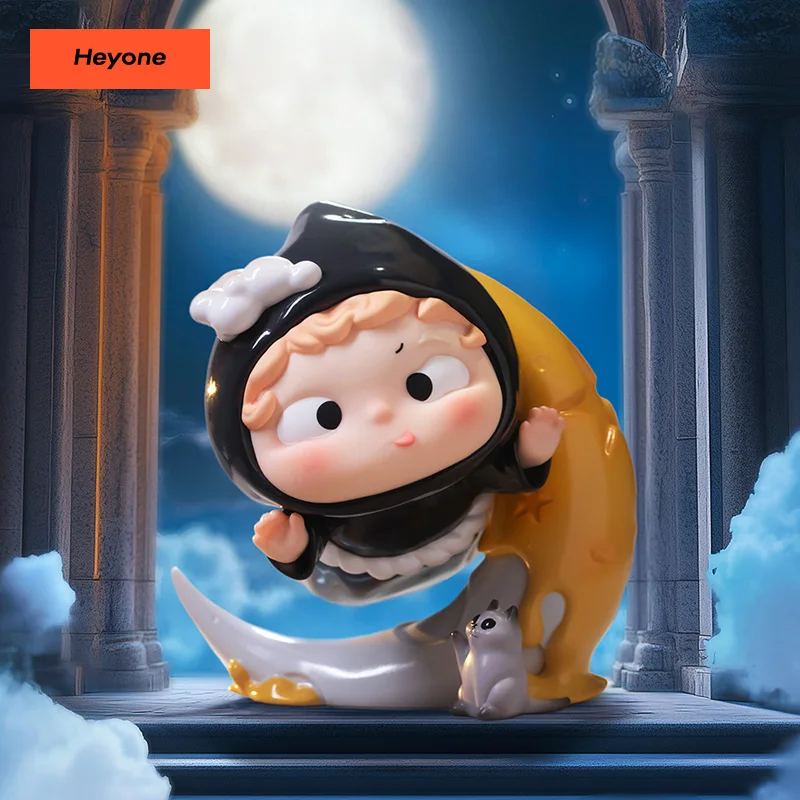 

Heyone Black Celebrity Night Series, 25-точечная игрушка в слепой коробке, Коллекционная фигурка, модное украшение ручной работы, новая модель 2024 года