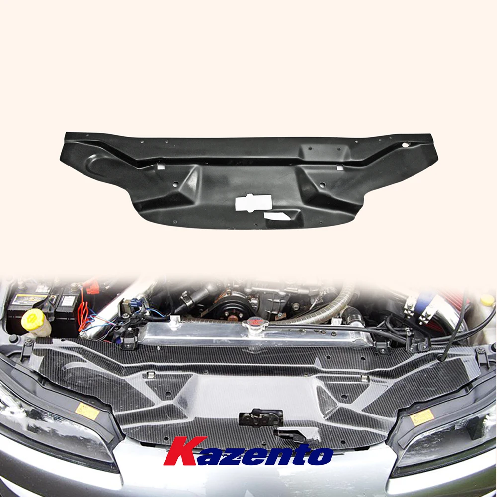 For Nissan 99-02 Silvia S15 GR Style Hood Boonet Cooling Panel FRP Unpainted