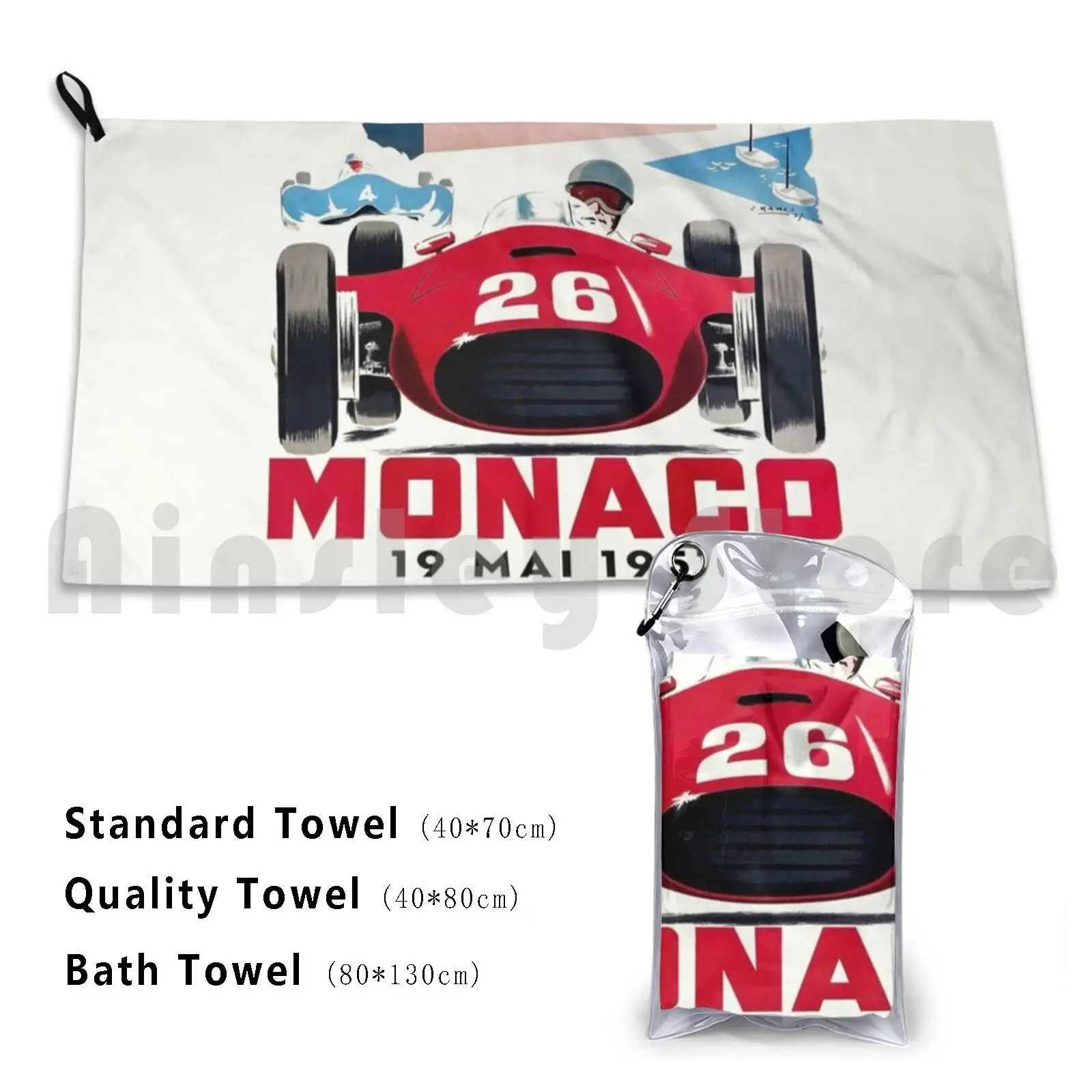 monaco-grand-prix-poster-toalha-de-banho-almofada-de-praia-one-williams-senna-radically-hero-racing-ayrton-brasil