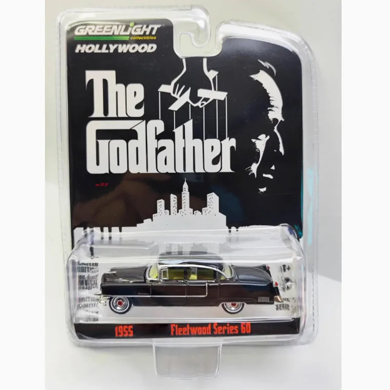 Greenlight Diecast 1:64 مقياس 1955 Cadi Fleetwood 60 سيارة فاخرة سبيكة سيارة نموذج جمع عرض لعبة الهدايا