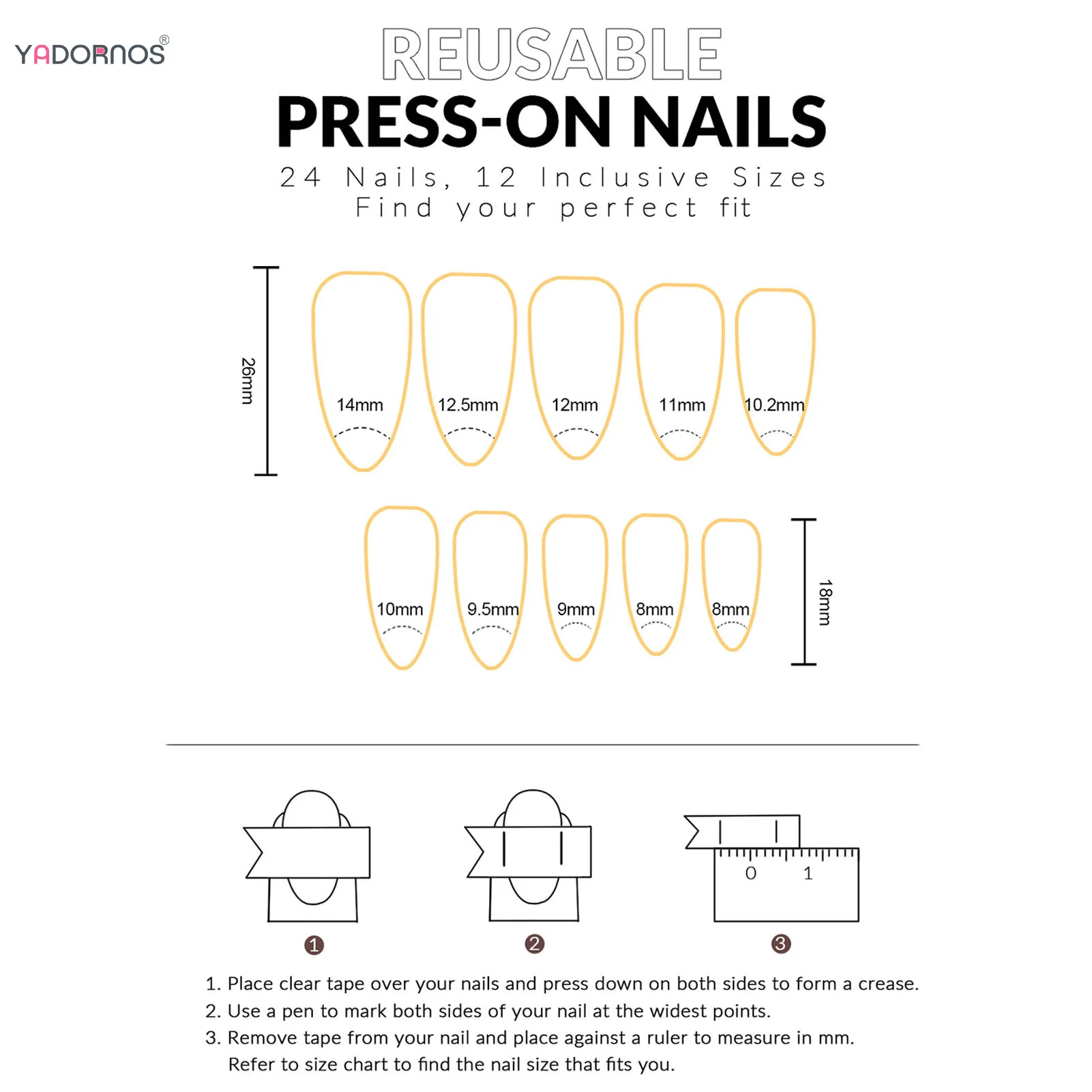 24 Stück handgemachte rosa künstliche Nägel Mandel Liebe Herz Spinnennetz Geist Designs drücken auf Nägel volle Abdeckung tragbare Maniküre für Halloween