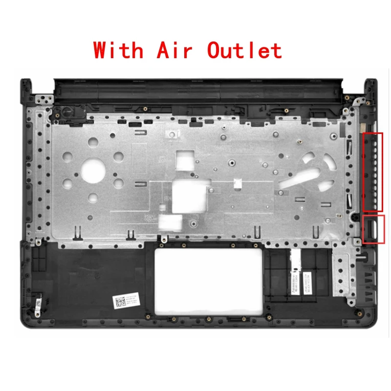 Imagem -03 - Palmrest Caixa Superior e Tampa Inferior Base Dell Inspiron 14 3467 3000 3465 3462 3468 3478 3476 Novo Shell