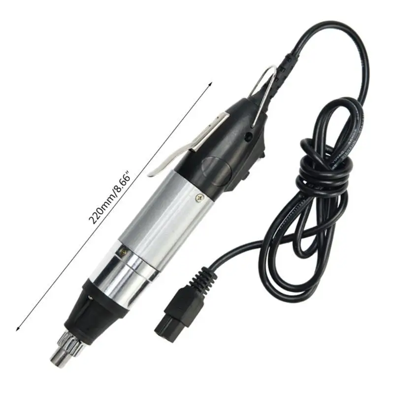 652F Upgraded Screwdriver Set Electric Screwdriver with 10 Piece Bits Stepless Speed Regulation Repair Tool Steel