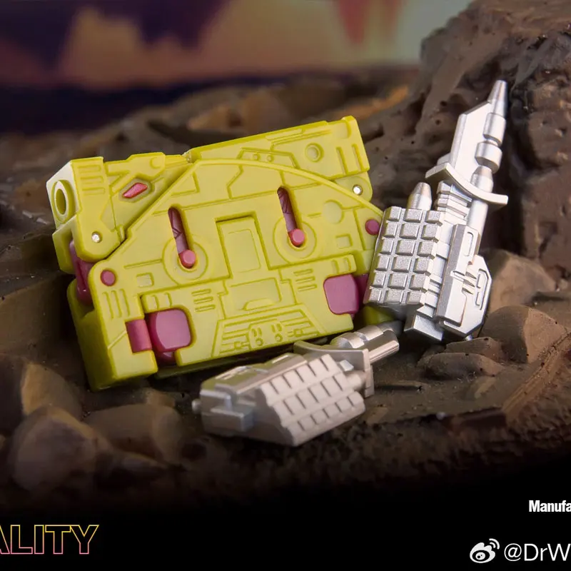 ใหม่ในสต็อก Transformation DR.WU DW-E61 DW E62 โหดร้ายและฆ่าไดโนเสาร์เทปชุด Action Figure Collection ของเล่นของขวัญ